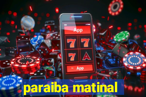 paraiba matinal